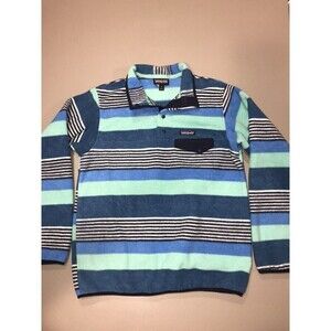Patagonia 2017 Fitz Stripe Synchilla Snap-T Pullover Fleece Womens XXS